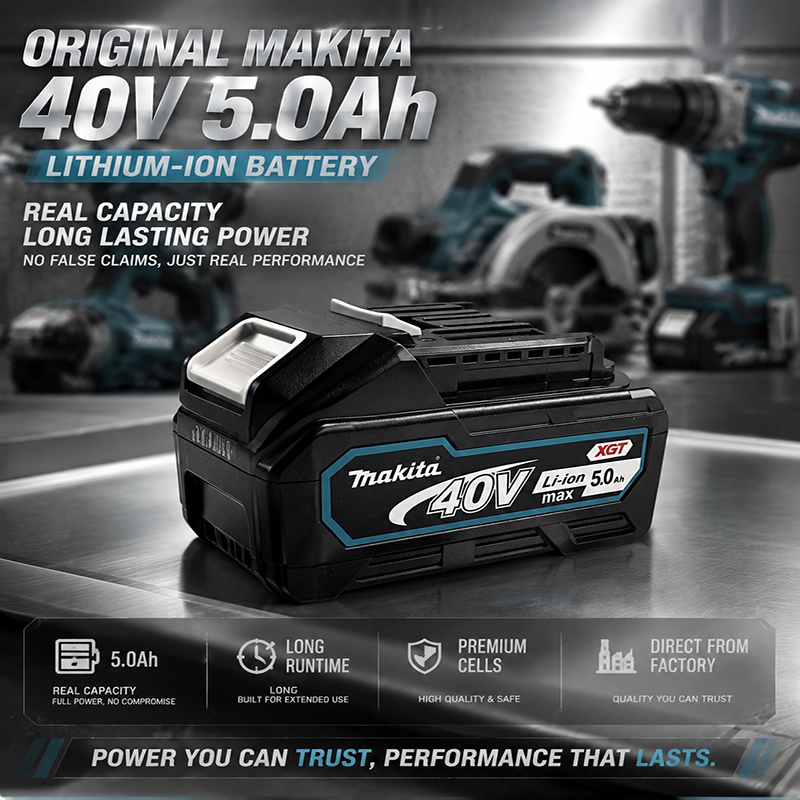 Makita Power Tools Xgt - Makita BL4050F 40V Max XGT 5.0Ah