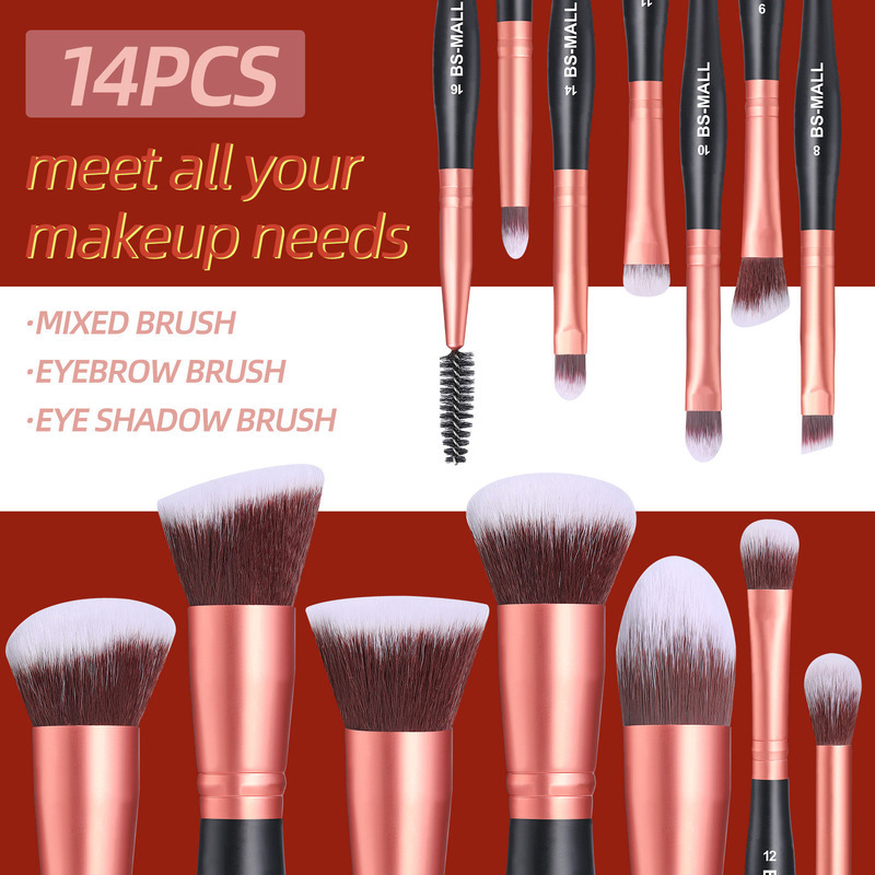 14-Piece Makeup Brush Set for  - Power Tools Combo Kits recension och pris
