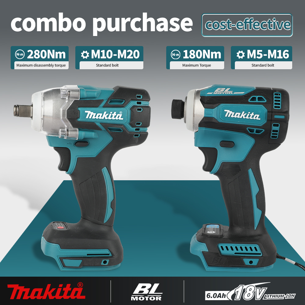 Makita DTW285+DTD171 Brushless - Power Tools Combo Kits recension och pris
