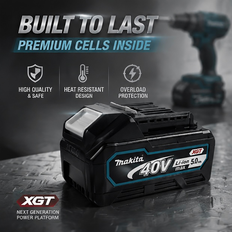 Makita BL4050F 40V Max XGT 5.0 - Makita Power Tools Xgt recension och pris
